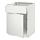 METOD/MAXIMERA, base cab w wire basket/drawer/door