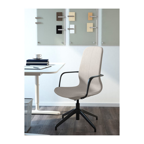 LÅNGFJÄLL, conference chair with armrests