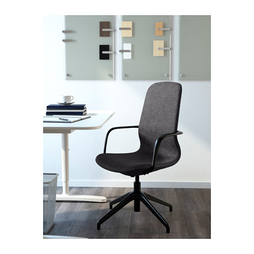 LÅNGFJÄLL, conference chair with armrests