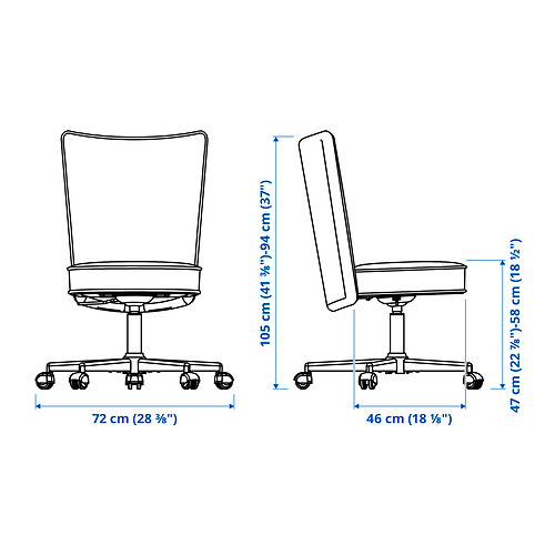 BRYTNING swivel chair