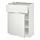 METOD/MAXIMERA, base cabinet with drawer/door