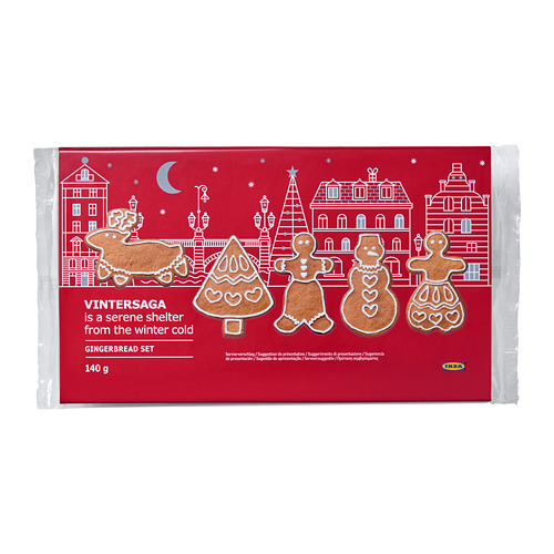 VINTERSAGA, gingerbread set