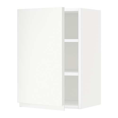 METOD wall cabinet with shelves