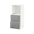 METOD/MAXIMERA high cabinet w 2 drawers for oven