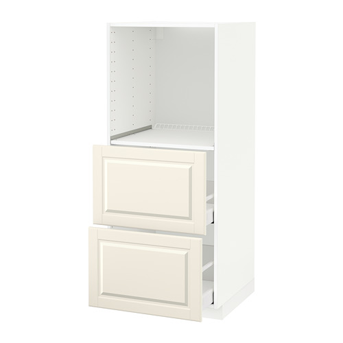 METOD/MAXIMERA high cabinet w 2 drawers for oven