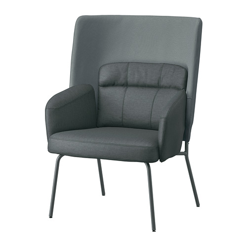 BINGSTA, high-back armchair