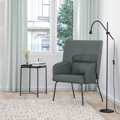 BINGSTA, high-back armchair