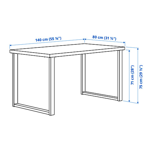 SKÅLSTA table and 4 chairs
