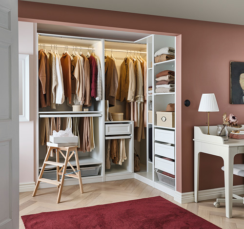 PAX, corner wardrobe