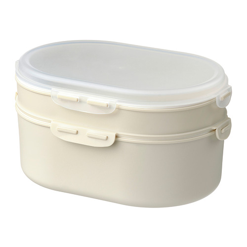 UTBJUDA, stackable lunch box for dry food
