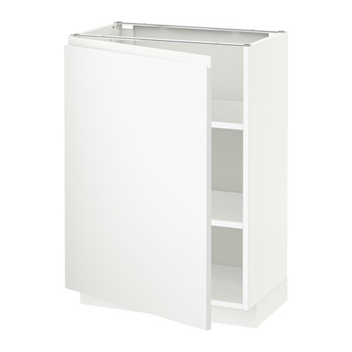 METOD base cabinet with shelves