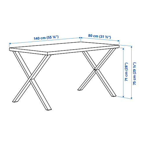SKÅLSTA table and 4 chairs