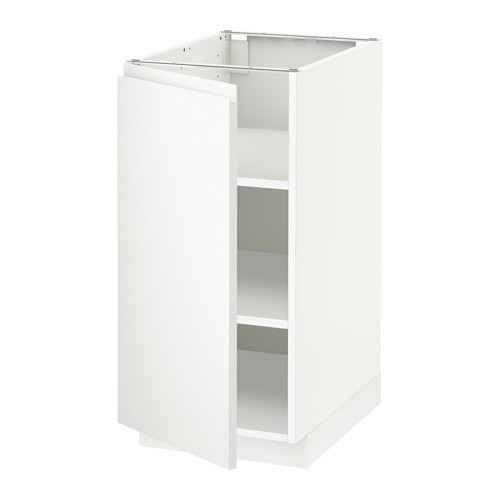 METOD base cabinet with shelves