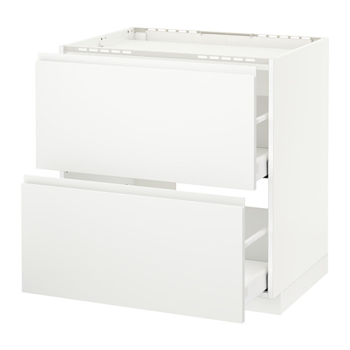 METOD/MAXIMERA base cab f hob/2 fronts/2 drawers