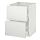 METOD/MAXIMERA, base cab f sink+2 fronts/2 drawers