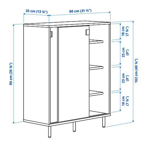 MACKAPÄR shoe cabinet/storage