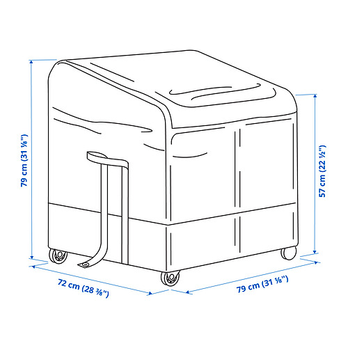 VÄTTERSÖ storage box, outdoor