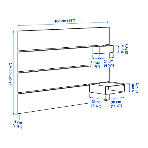 NORDLI headboard