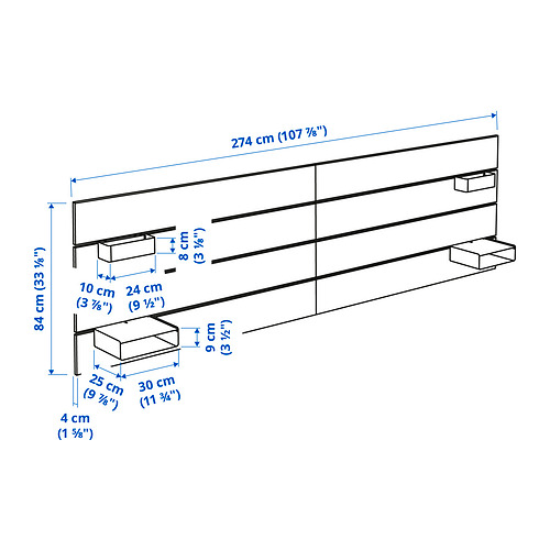 NORDLI headboard