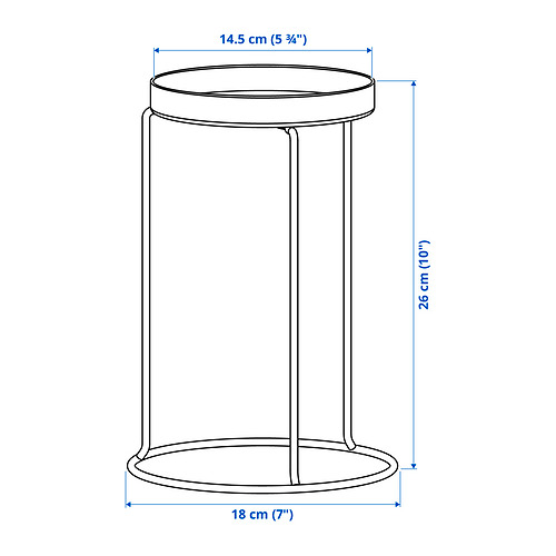 LÅNGNÄBB plant stand