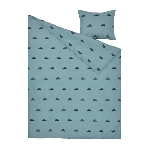 BARNDRÖM, duvet cover and pillowcase