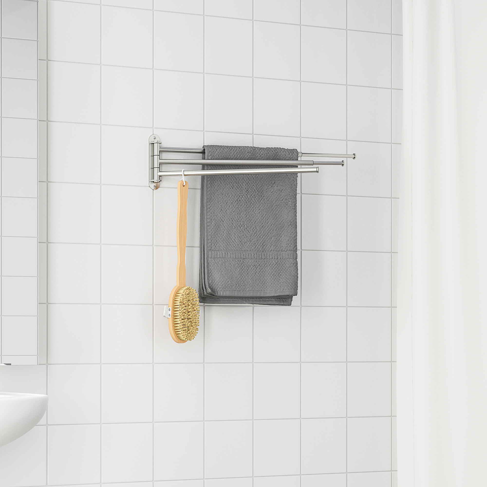 BROGRUND towel holder 3 bars