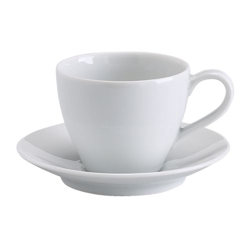 VÄRDERA coffee cup and saucer