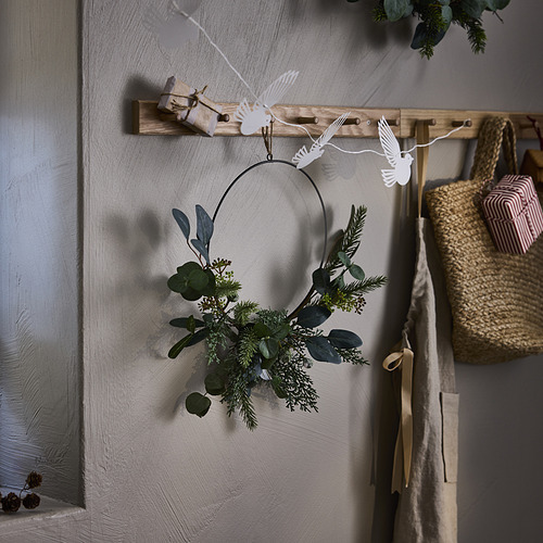 VINTERFINT, artificial half wreath