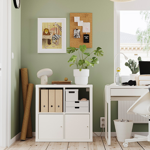 KALLAX, shelving unit with doors
