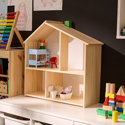 HUSET, dollhouse furniture and figures