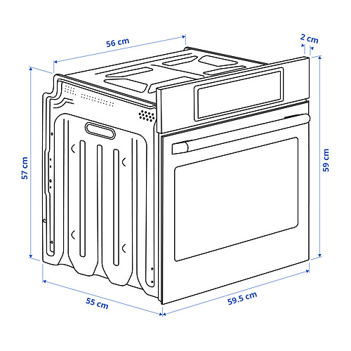 STENABY true fan oven