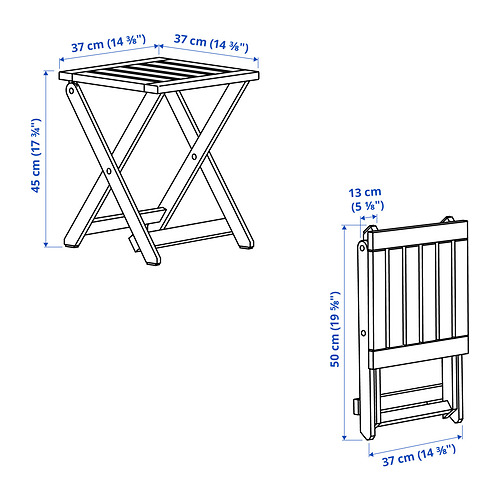 NÄMMARÖ stool, outdoor