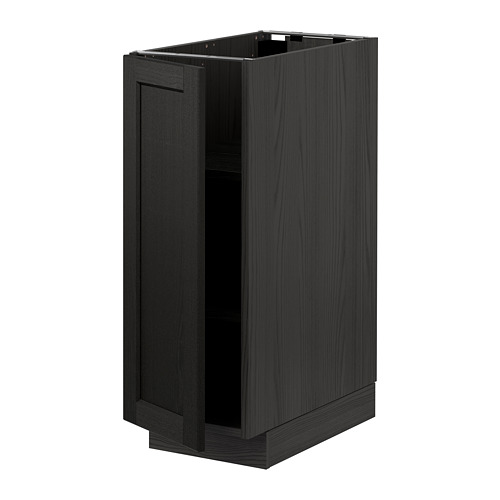 METOD base cabinet with shelves