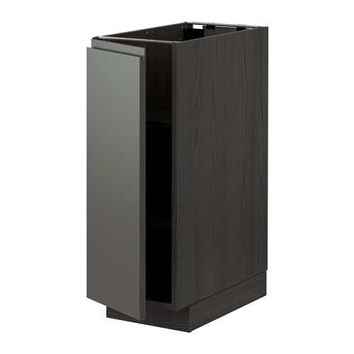 METOD base cabinet with shelves