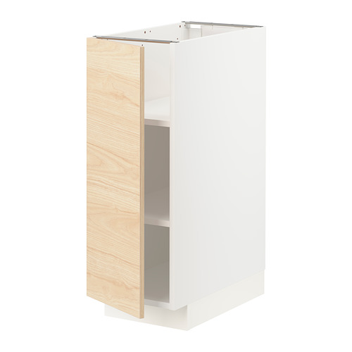 METOD base cabinet with shelves