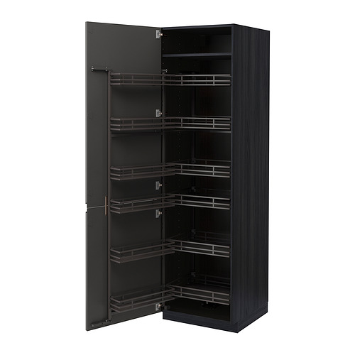 METOD high cabinet with pull-out larder
