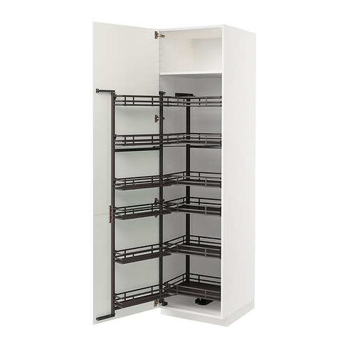 METOD high cabinet with pull-out larder