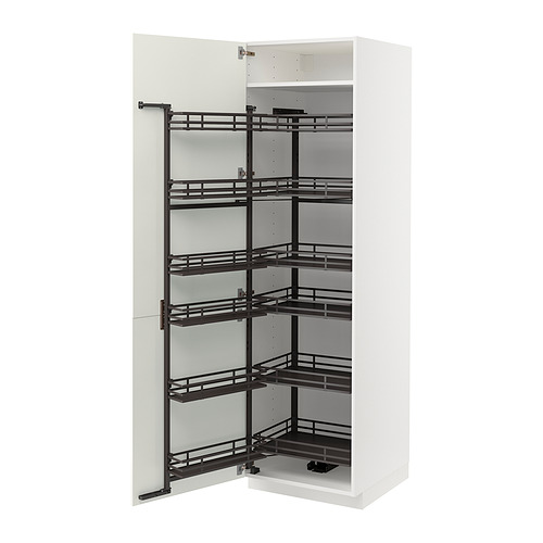 METOD high cabinet with pull-out larder
