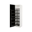 White-black stained