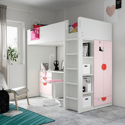 SMÅSTAD, loft bed