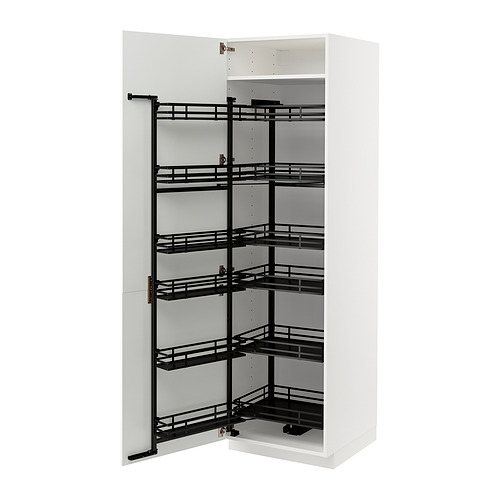 METOD high cabinet with pull-out larder