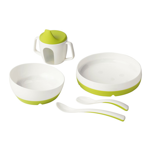 BÖRJA/SMÅGLI 5-piece eating set