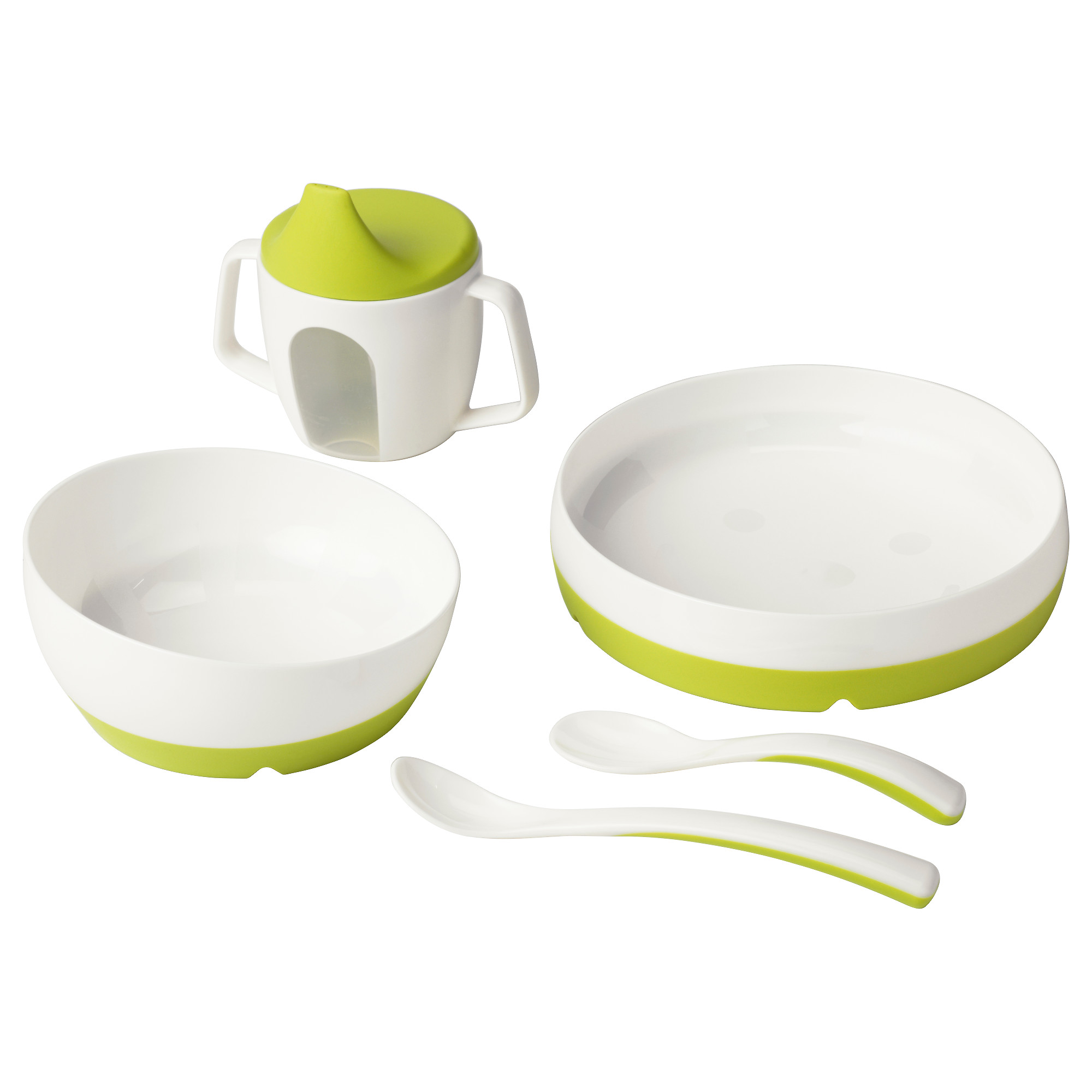 BÖRJA/SMÅGLI 5-piece eating set