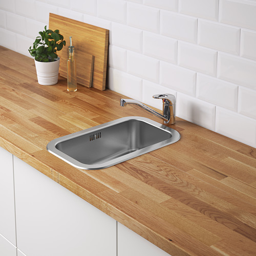 BOHOLMEN, inset sink, 1 bowl