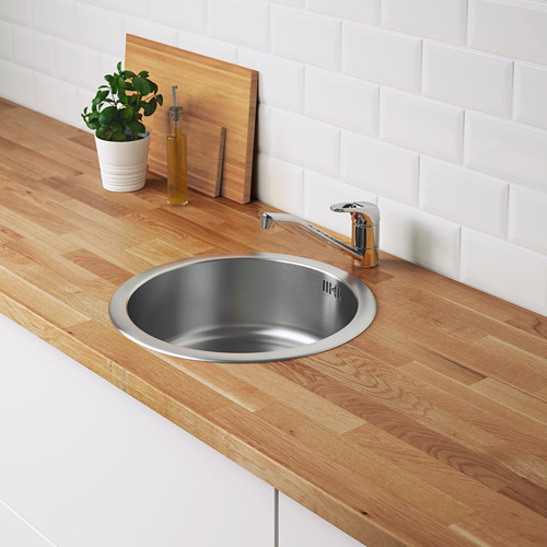 BOHOLMEN, inset sink, 1 bowl