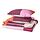 BRUNKRISSLA, duvet cover and 2 pillowcases