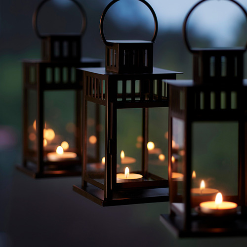 BORRBY, lantern for tealight
