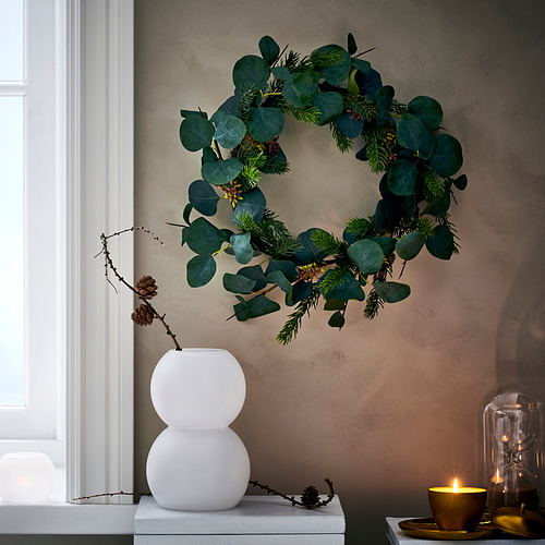 VINTERFINT, artificial wreath