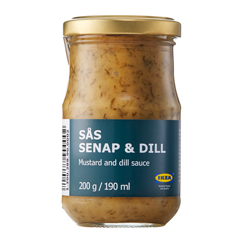 SÅS SENAP & DILL, sauce for salmon