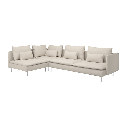 SÖDERHAMN, corner sofa, 4-seat